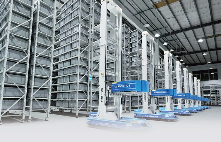 Autonomous Case-Handling Robot (ACR) Sysyem