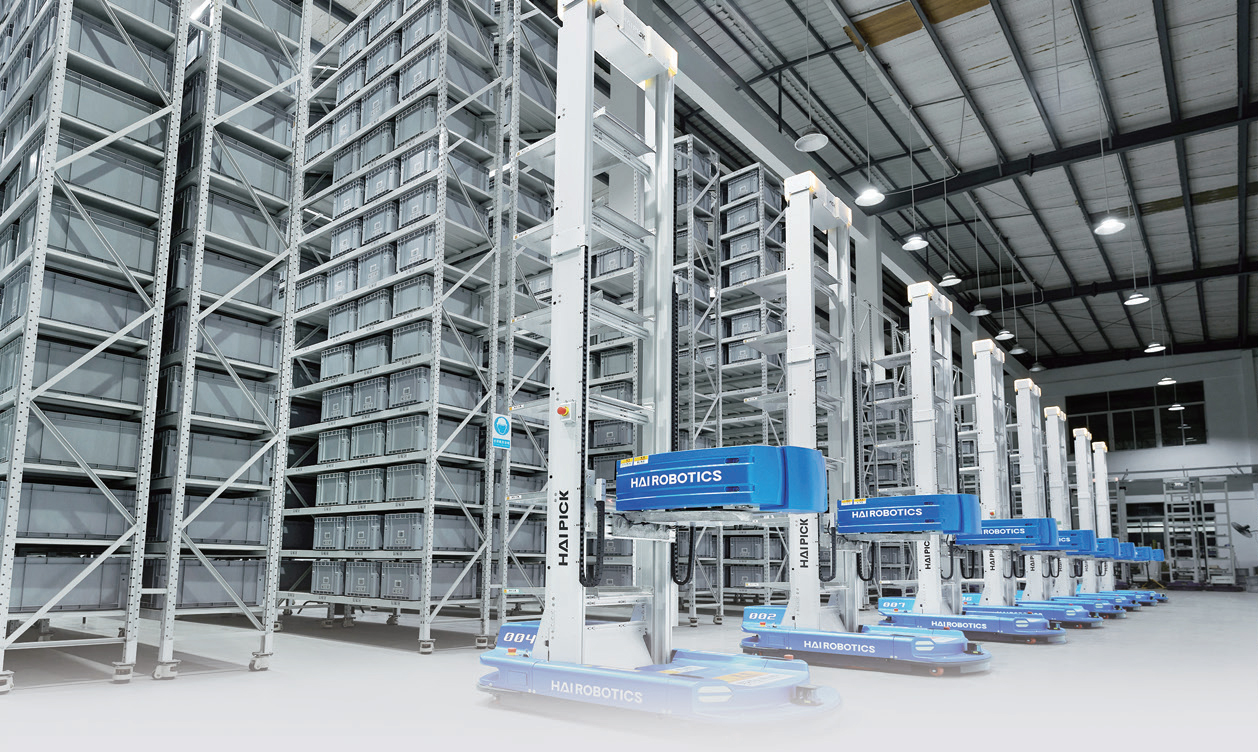 Autonomous Case-Handling Robot (ACR) Sysyem